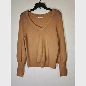 Madewell  Sweater Size XS Women's Knitted Made with Wool Beige